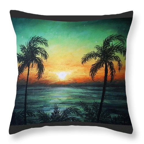 Tropicana Banana - Throw Pillow