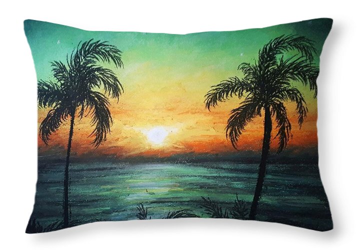 Tropicana Banana - Throw Pillow