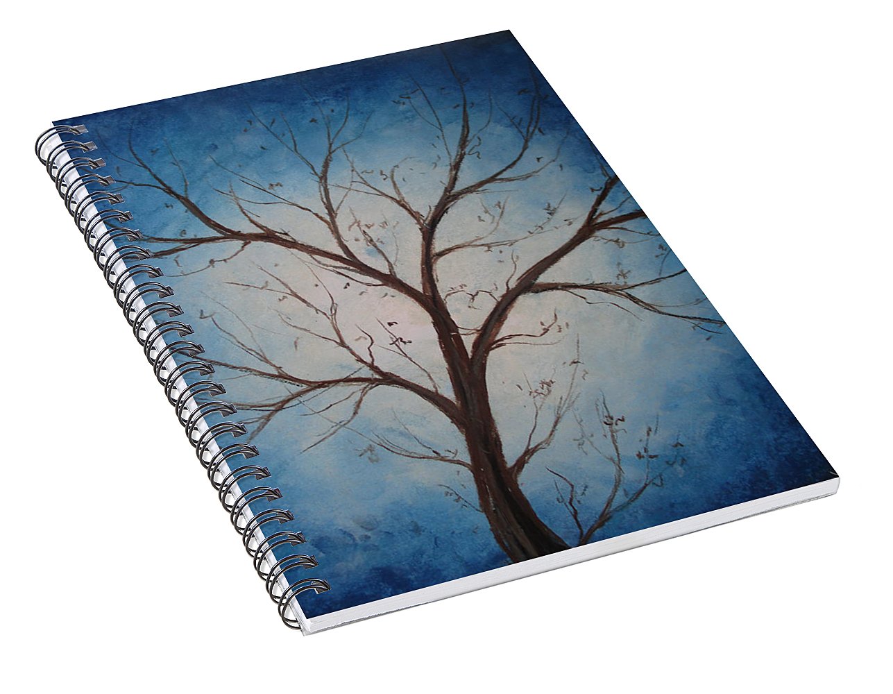 True Tree Blue - Spiral Notebook