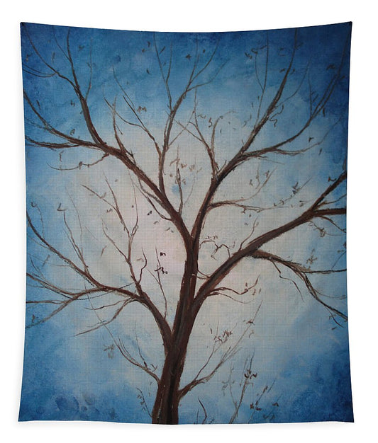 True Tree Blue - Tapestry