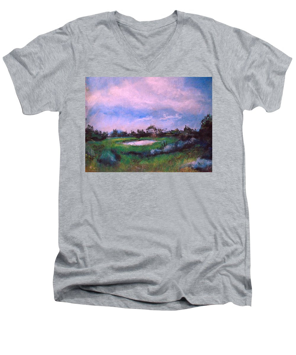 Valley Escape - Men's V-Neck T-Shirt