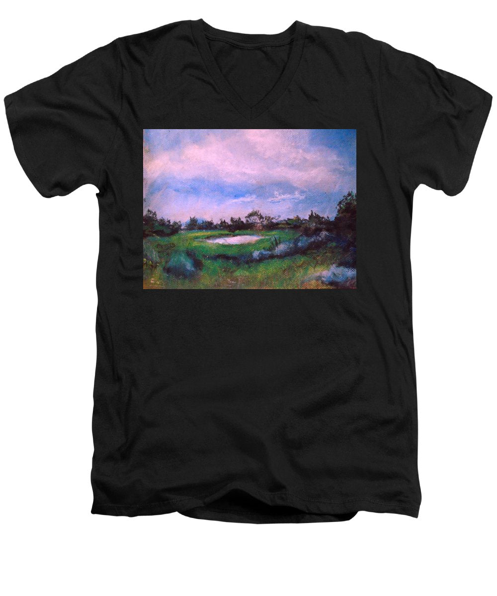 Valley Escape - Men's V-Neck T-Shirt