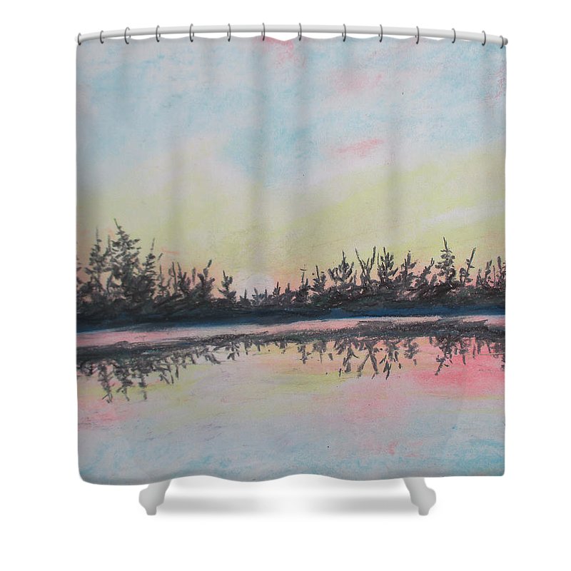 View of The Clouds - Shower Curtain