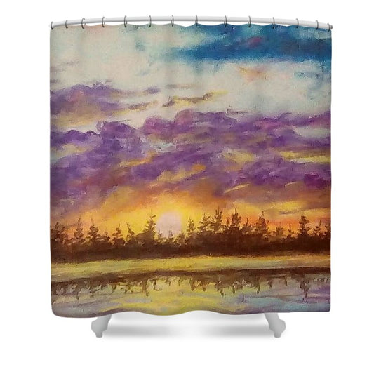 Waking - Shower Curtain