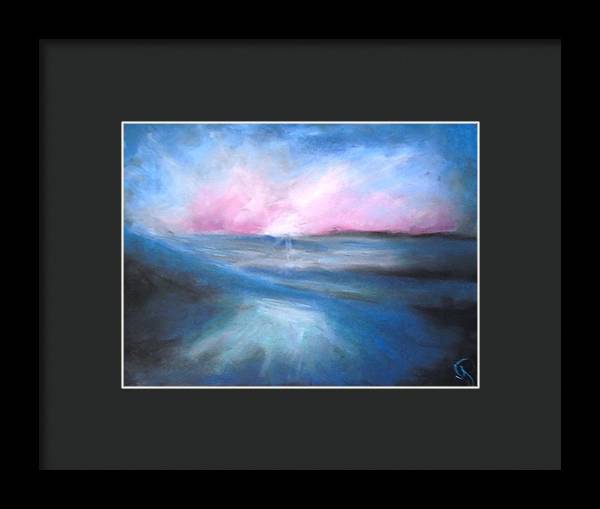 Warm Tides - Framed Print - Twinktrin