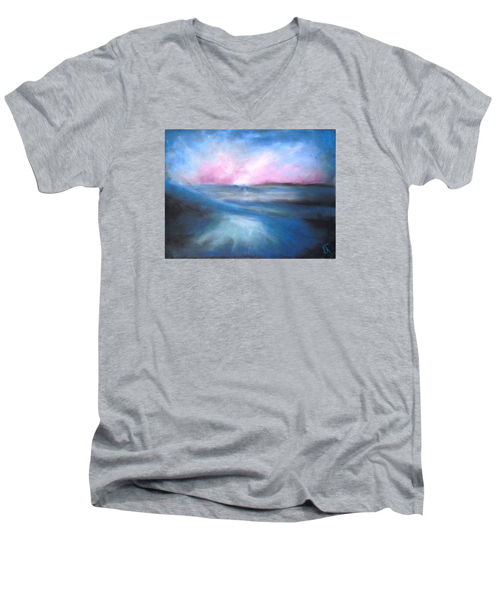 Warm Tides - Men's V-Neck T-Shirt - Twinktrin