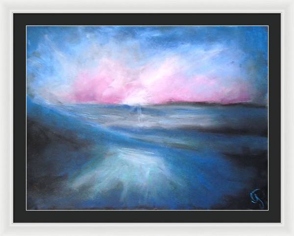 Warm Tides - Framed Print - Twinktrin