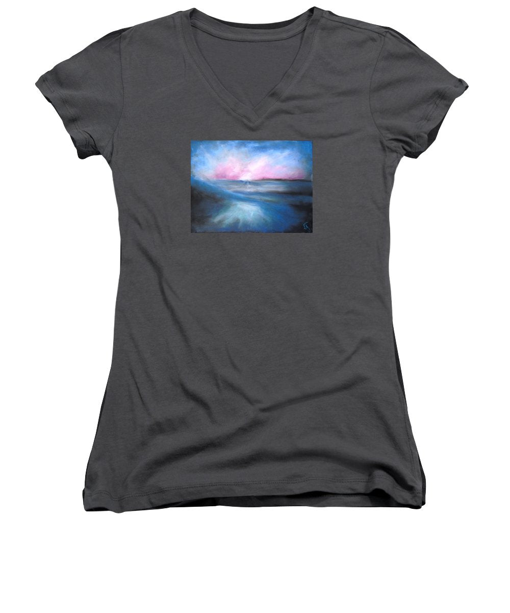 Warm Tides - Women's V-Neck - Twinktrin