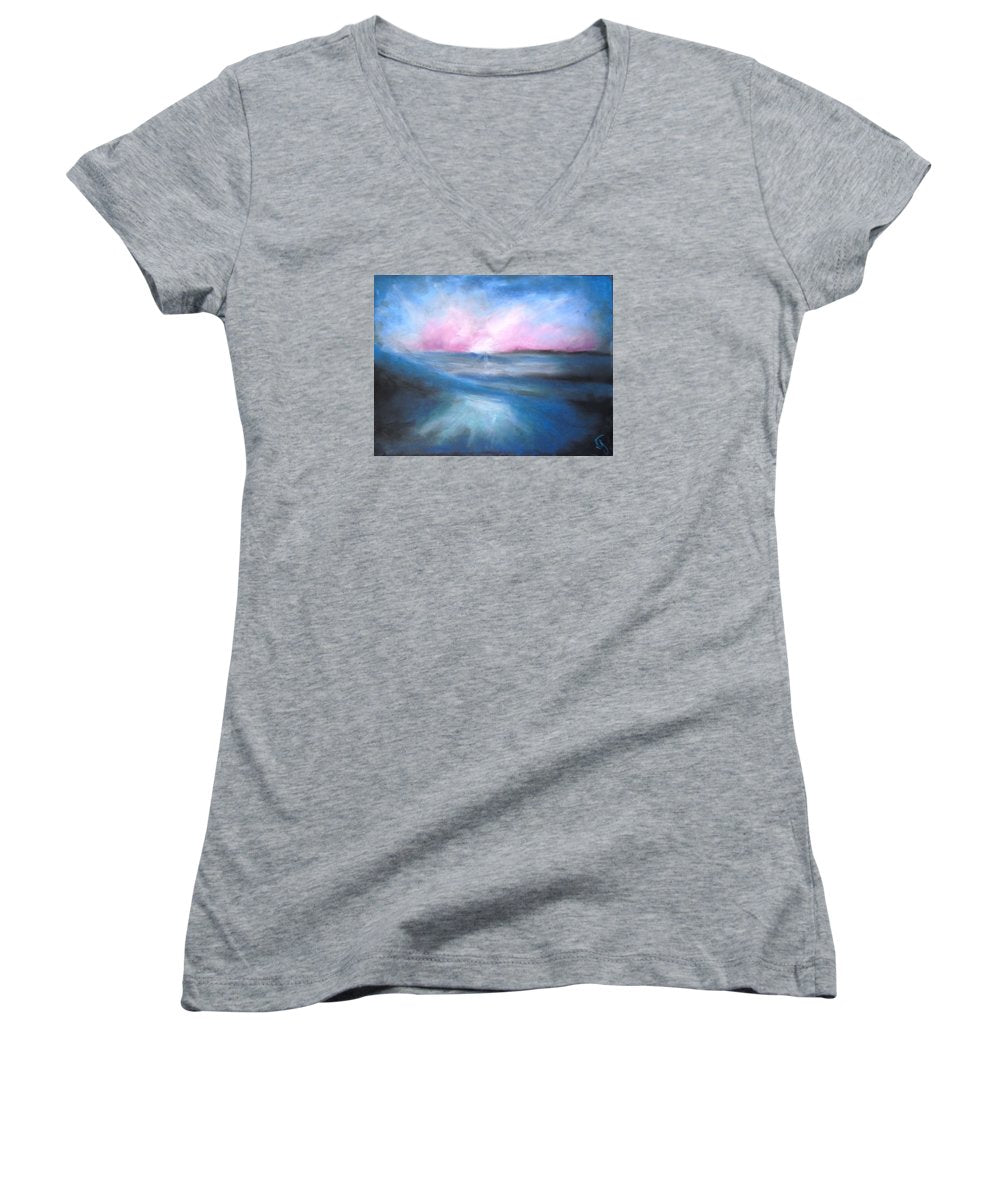 Warm Tides - Women's V-Neck - Twinktrin