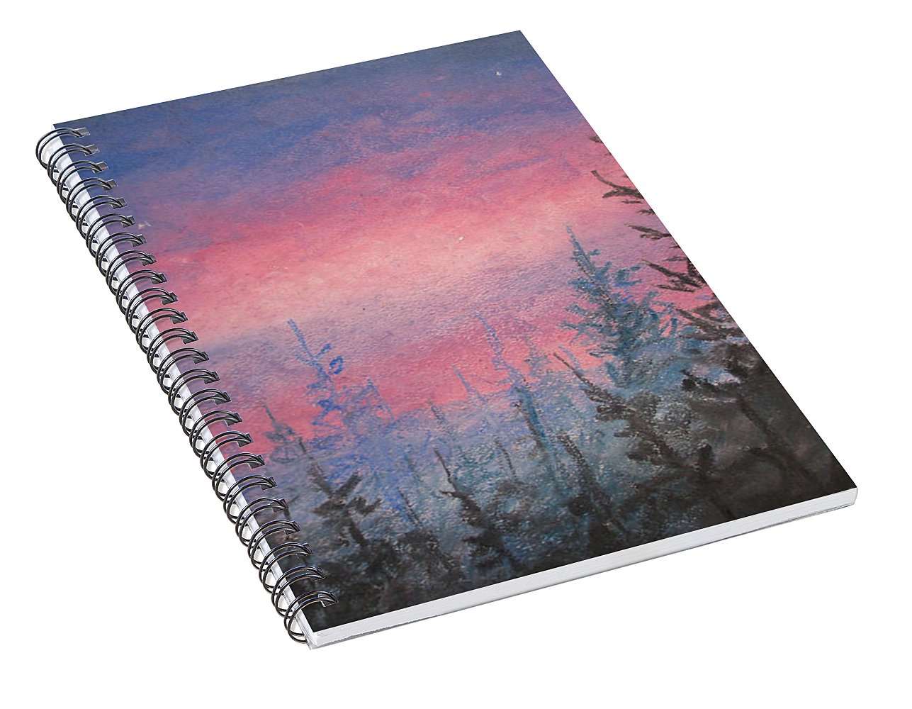 Whimsical Wish - Spiral Notebook