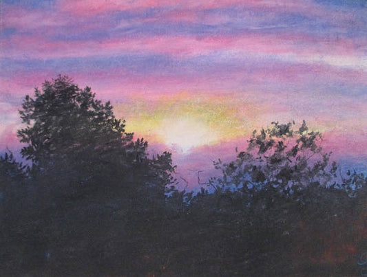 Wimzy Sunset - Art Print
