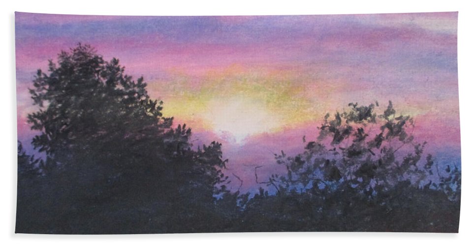 Wimzy Sunset - Bath Towel