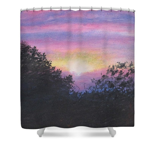 Wimzy Sunset - Shower Curtain