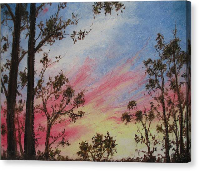 Windy Pink - Canvas Print