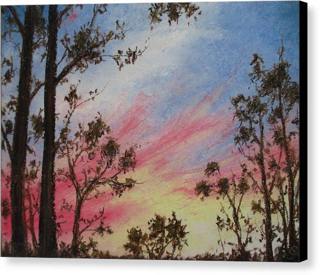 Windy Pink - Canvas Print