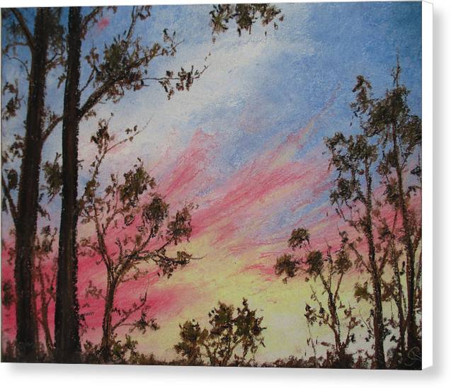 Windy Pink - Canvas Print