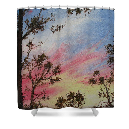 Windy Pink - Shower Curtain