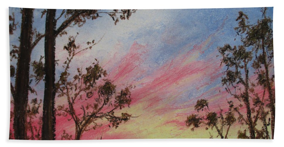 Windy Pink - Beach Towel