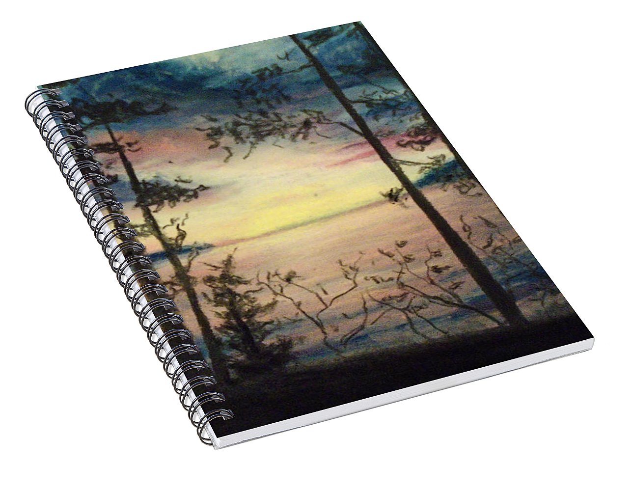 Wood Rush - Spiral Notebook