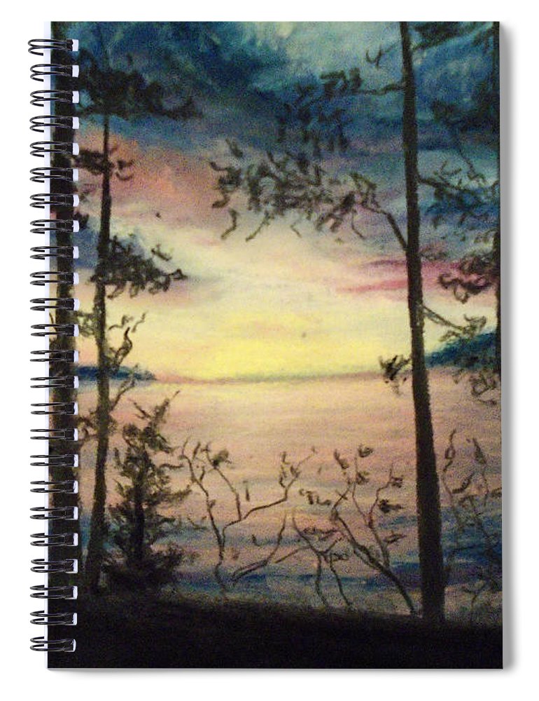 Wood Rush - Spiral Notebook