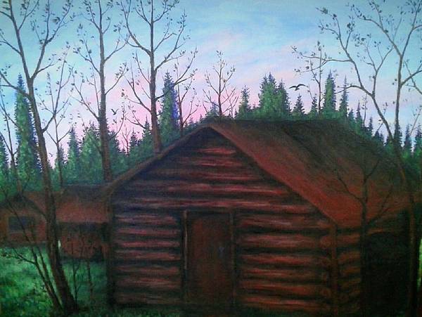 Wooden Cabin - Art Print