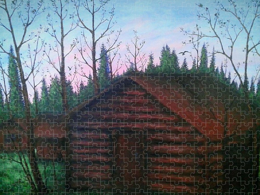 Wooden Cabin - Puzzle