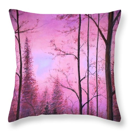 Woods - Throw Pillow