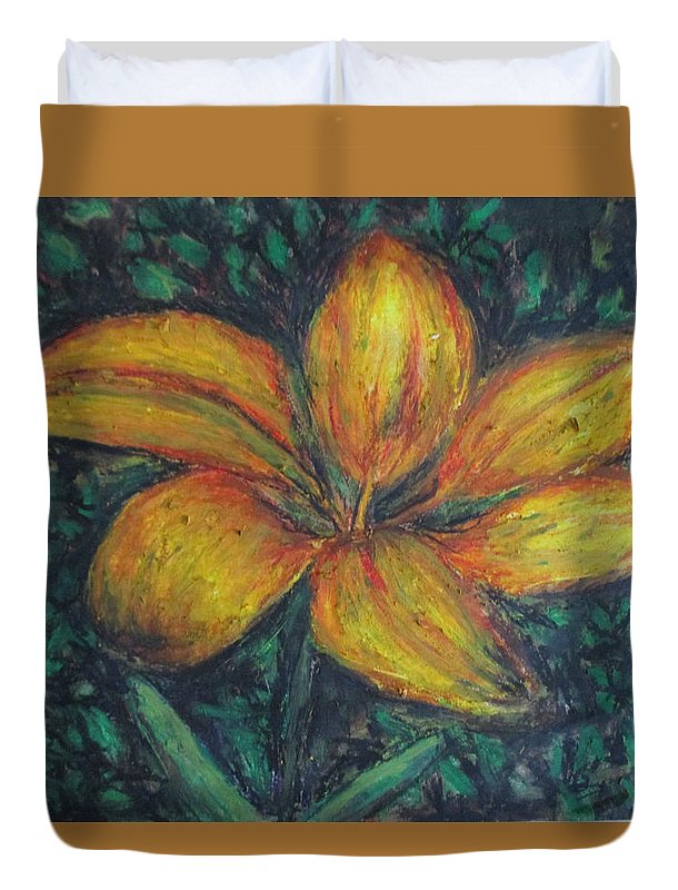 Yellow Petals - Duvet Cover