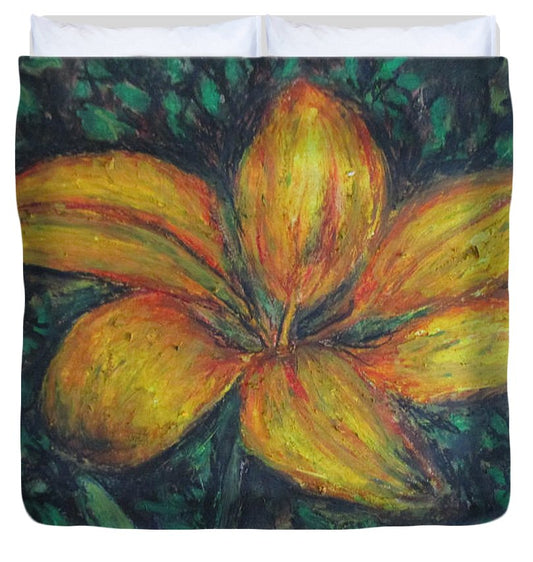 Yellow Petals - Duvet Cover