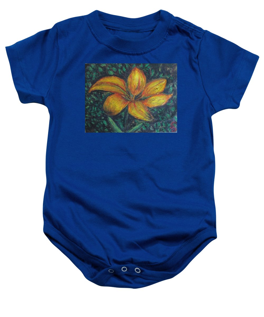 Yellow Petals - Baby Onesie