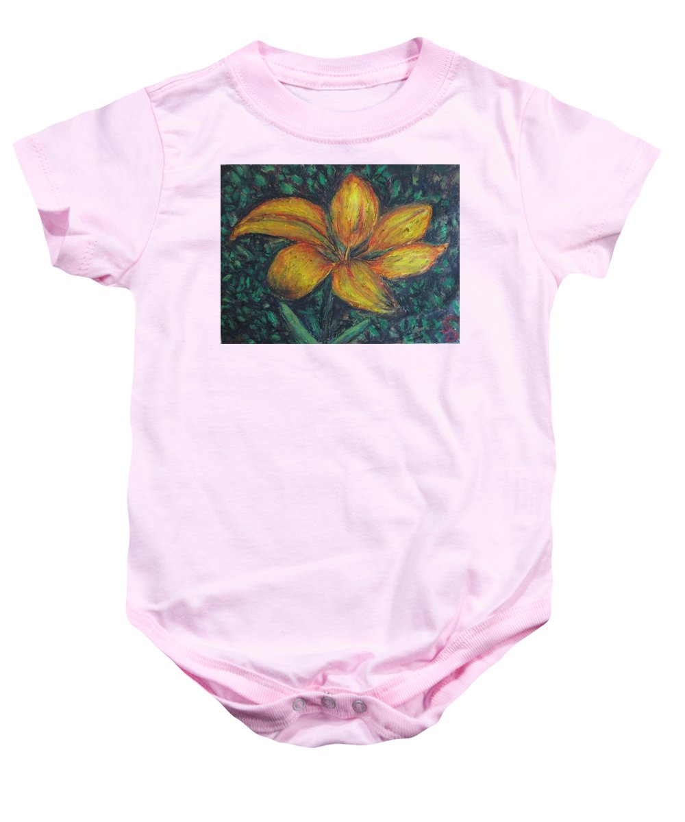 Yellow Petals - Baby Onesie