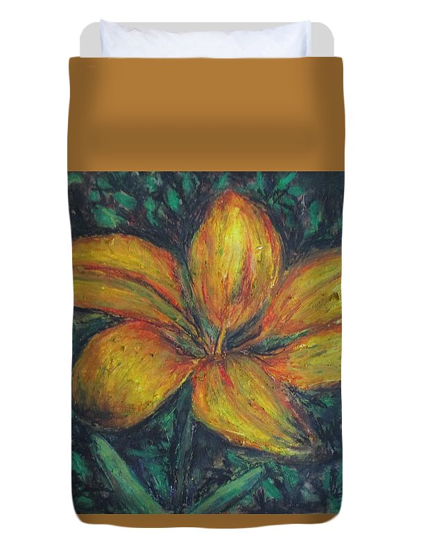 Yellow Petals - Duvet Cover