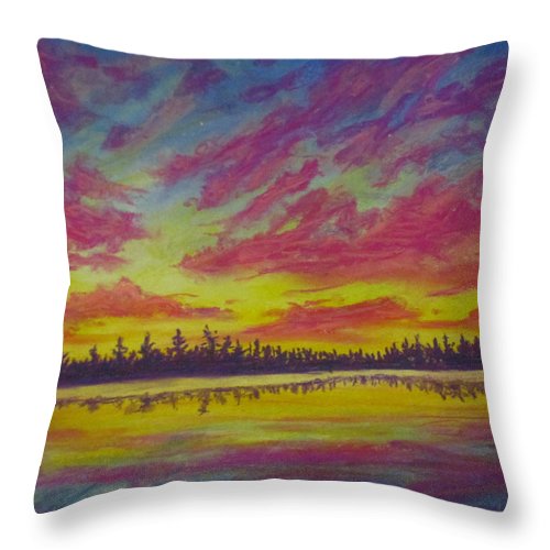 Yellowish Pink - Throw Pillow